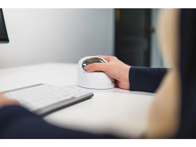 Evoluent4 Bluetooth Mac verticale ergonomische muis Medium Rechts Wit