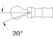 TBN 25 Clé dynamométrique coudée TBN Z 16 5-25 Nm