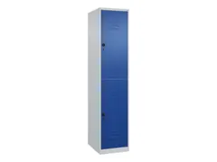 dubbeldekse locker,HxBxD 1850x400x500mm,1x2vak.,vak B 400mm