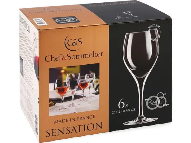 Chef & Sommelier Sensation Exalt Wijnglas 25cl, doos 6 stuks