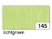 Papier crépon Folia 250x50cm 10 feuilles n° 145 vert clair