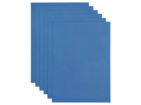 Kopieerpapier Papicolor A4 200gr 6 vel royal blue