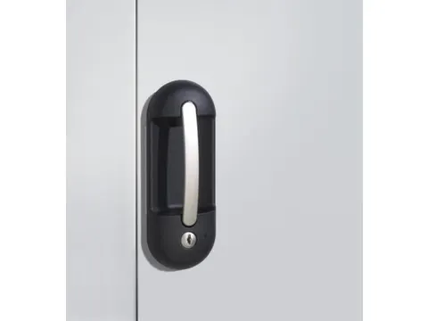 Kast Met Openslaande Deuren Hxbxd 1980x1000x420mm 6legborden Staal