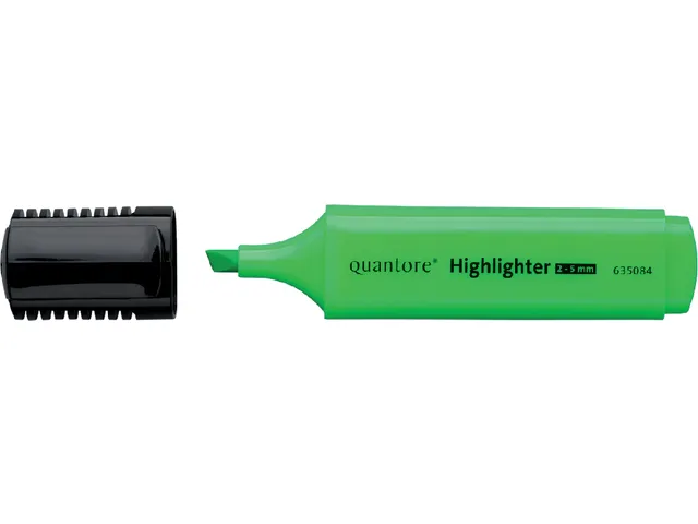 Quantore Markeerstift groen beitelpunt 2-5mm