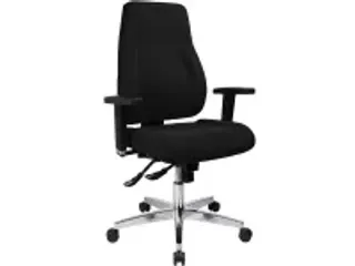 OUTLET Bureaustoel Topstar Point 91 zwart stof - 2