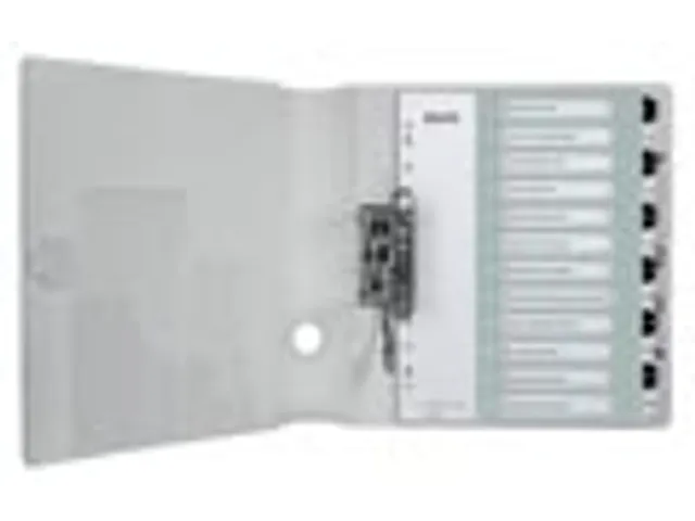 WOW printbare index, 12 tabs, zwart-wit