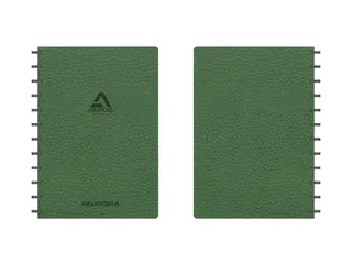 Schrift Adoc Business A4 ruit 5x5mm 144 pagina's 90gr groen - 2