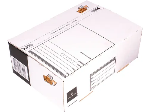 Postpakketbox 3 CleverPack 240x170x80mm wit