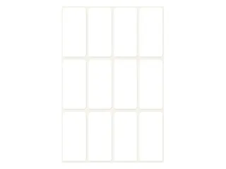 Etiket Avery Zweckform 3077 38x18mm wit 72stuks - 2