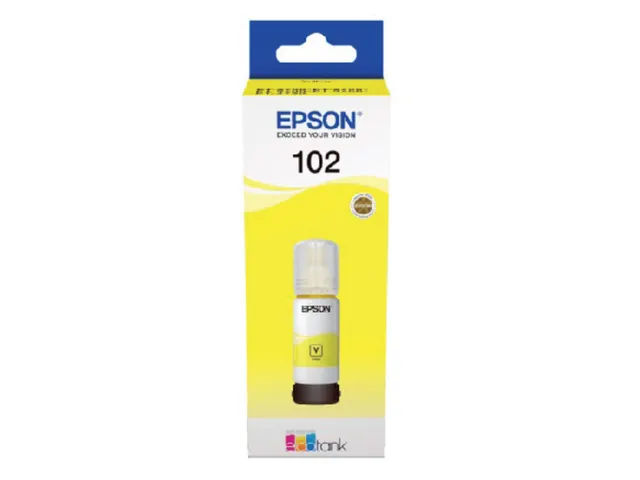 Navulinkt Epson Ecotank 102 T03R4 geel C13T03R440