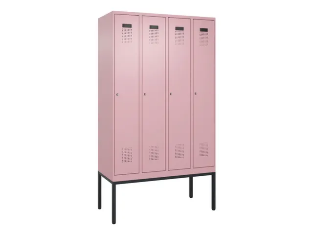locker voor scheiding van kleding,HxBxD 2120x1200x500mm,4vak