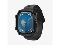 Spigen Rugged Armor hoes Zwart Apple Watch 10 42mm