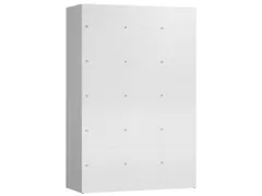 lockerkast,HxBxD 1800x1185x500mm,3x5vakken,vak B 395mm,cil.-slot