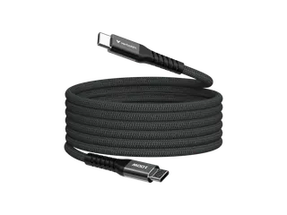 S+C Magnetische Usb-C Kabel zwart 100W 31863 480Mbps 1.20m - 2