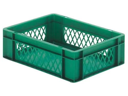 Euronorm-Stapelbak 13l H X L X B 145x400x300mm Groen