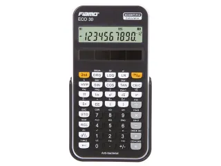 Calculator Fiamo ECO 30 BK zwart-wit - 1