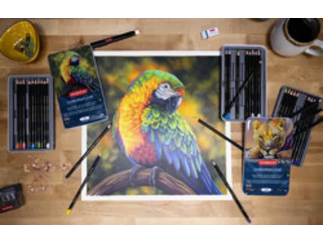 Crayon de couleur Derwent Chromaflow set 24 couleurs