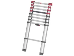 telescopische aanlegladder,9,sporten,balk L 2,64m,aluminium