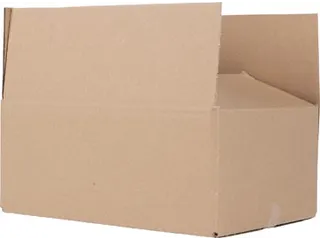 Verzenddoos, bruin, ft 30,5 x 22 x 12,5 cm - 1