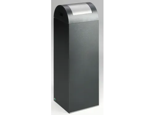 Afvalverzamelaar Zelfblussend 89 Liter 1045X320X320Mm Klemring Zilver