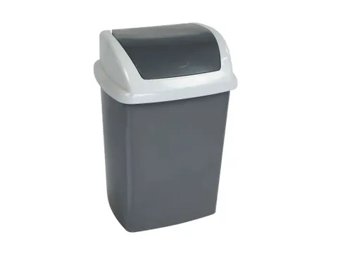 MAUL Afvalemmer MAULswing 10 Liter Grijs