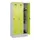 locker,HxBxD 1950x900x500mm,3vak,vak B 300mm,draaigrendel,sokkel