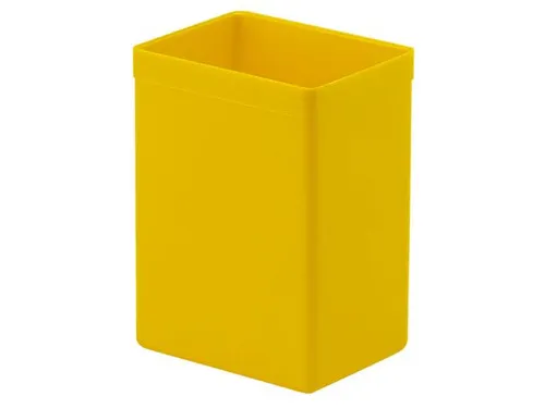 inzetbak v. stapelbak 26l HxLxB 122x94x73mm PP geel 30 stuks