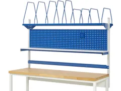 opbouwelement,v. werkbank,HxBxD 1130x2000x350mm,draagverm. 100kg,staal