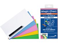 Magic-Chart notes 250 vel 10x20cm assorti