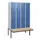 Dubbeldekse dekenkist,HxBxD 1950x1200x815mm,4x2vak.,vak B 300mm