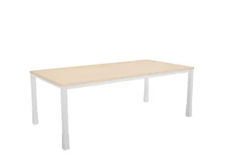 In hoogte verstelbaar bureau,HxBxD 720-840x2000x1000mm,NE-esdoorn - 1