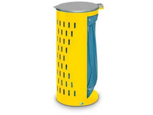 Afvalverzamelaar Opengewerkt 120 Liter 850x380x440mm Ral1023