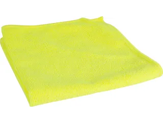Microvezeldoek 40x40cm geel, pak van 10 stuks - 1