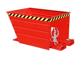 kiepbak,HxLxB 890x1440x800mm,0,7m³,draagverm. 1000kg,RAL3000