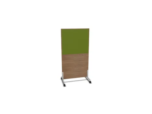 scheidingswand,HxB 1545x800mm,NT-cherry,BN7048-groen