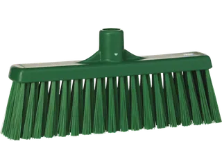 Hygiene 3166-2 veger met rechte nek medium vezels groen 310mm - 1