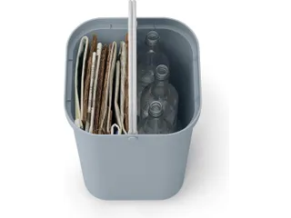 Afvalbak GoRecycle 2x 7 Liter Blauw - 9