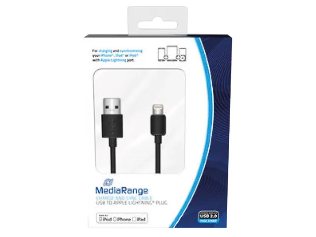 Oplaad- en datakabel 1m MRCS137 USB 2.0 naar Apple Lightning