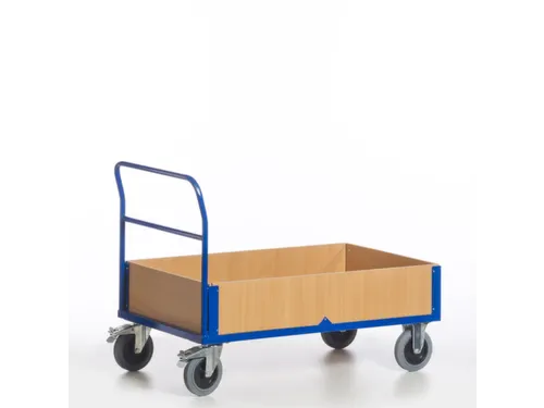 boordwandwagen,draagverm. 600kg,laadvl. LxB 1000x570mm,houtplaat