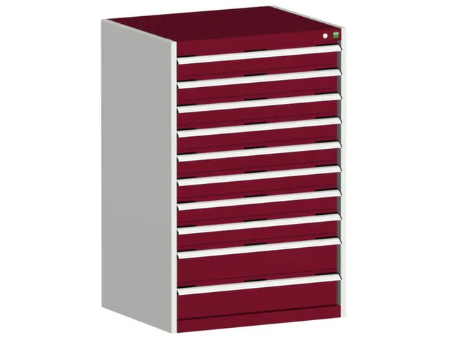 ladekast,HxBxD 1200x800x650mm,10lade(n),lade voor zware lasten