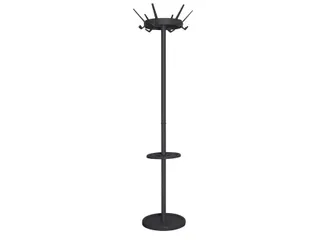 Kapstok Vepa Bins Crown 18 haken staand zwart - 2