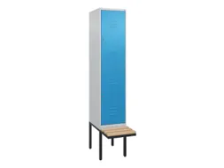 Dubbeldekse dekenkist,HxBxD 2120x400x815mm,1x2vak.,vak B 400mm