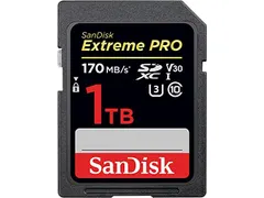 Extreme PRO 1TB SDHC Memory Card 200MB/S