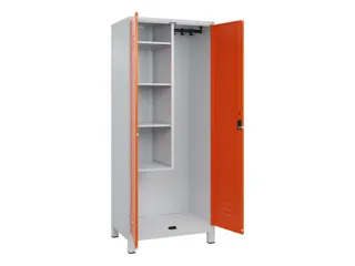 schoonmaakkast,HxBxD 1950x800x500mm,links 4vakken - 2
