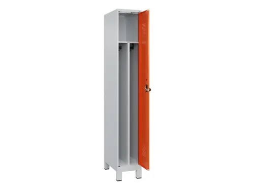 locker voor scheiding van kleding,HxBxD 1950x300x500mm,1vak
