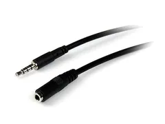 1m 3,5mm 4-polige Headset Verlengkabel M/F