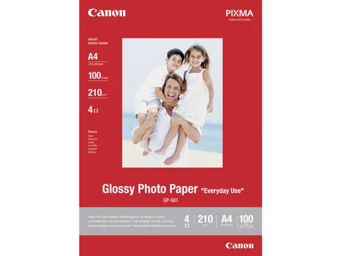 0775B005 CANON Fotopapier 170 Gram 10x15cm Gloss GP-501 10 vel