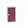 wandkast 1000x525x350mm 2xStalen bodem sokkel Ral 7035 front Ral 3004
