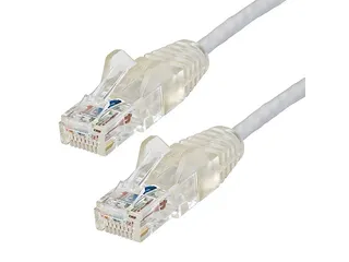 CAT6 netwerkkabel 0.5 Meter RJ45 connector Grijs - 1