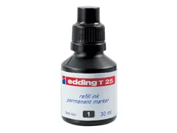 Viltstiftinkt edding T25 zwart